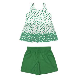 Conjunto Blusa e Shorts Feminino Juvenil Alakazoo 46819
