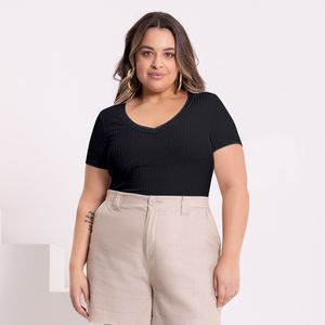 Blusa Básica Feminina Adulto Lunender 00461