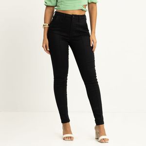 Calça Preta Feminina Adulto Lunender 30099