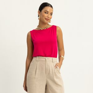 Blusa Básica Feminina Adulto Lunender 47411