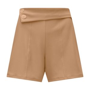 Shorts Cintura Alta Feminina Adulto Lunender 49064