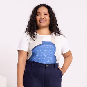 Blusa Feminina Lunender Mais Mulher 49167