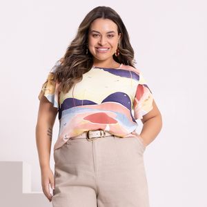 Blusa Feminino Lunender Mais Mulher 49183