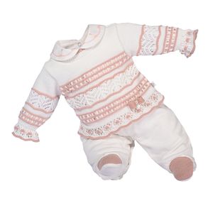 Macacão Tricot Maria Luiza Beth Bebê 143