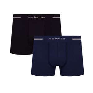 Kit 2 Cuecas Boxer Masculina Adulto Selene 11150.001
