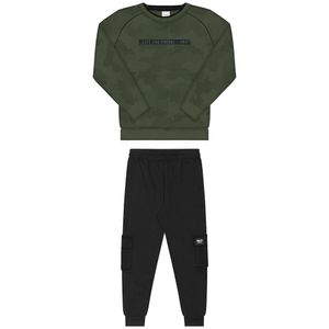 Conjunto Blusão e Calça Masculina Juvenil Alakazoo 65845