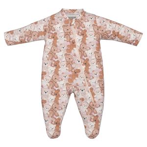 Macacão Feminino Bebê Ursas Upi Uli 2220